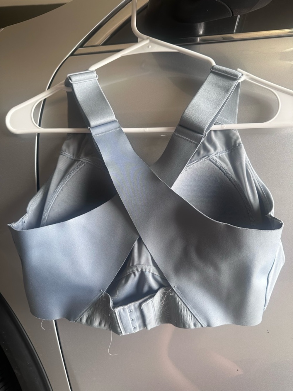 3 DSG Sports Bras in Light Pink, Light Blue, and Black - Picture 5 of 7